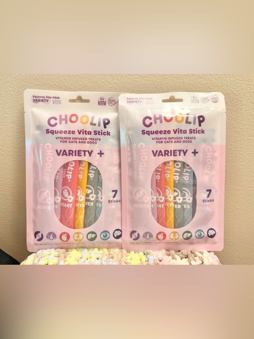 Choolip Squeeze Vita Sticks 2x